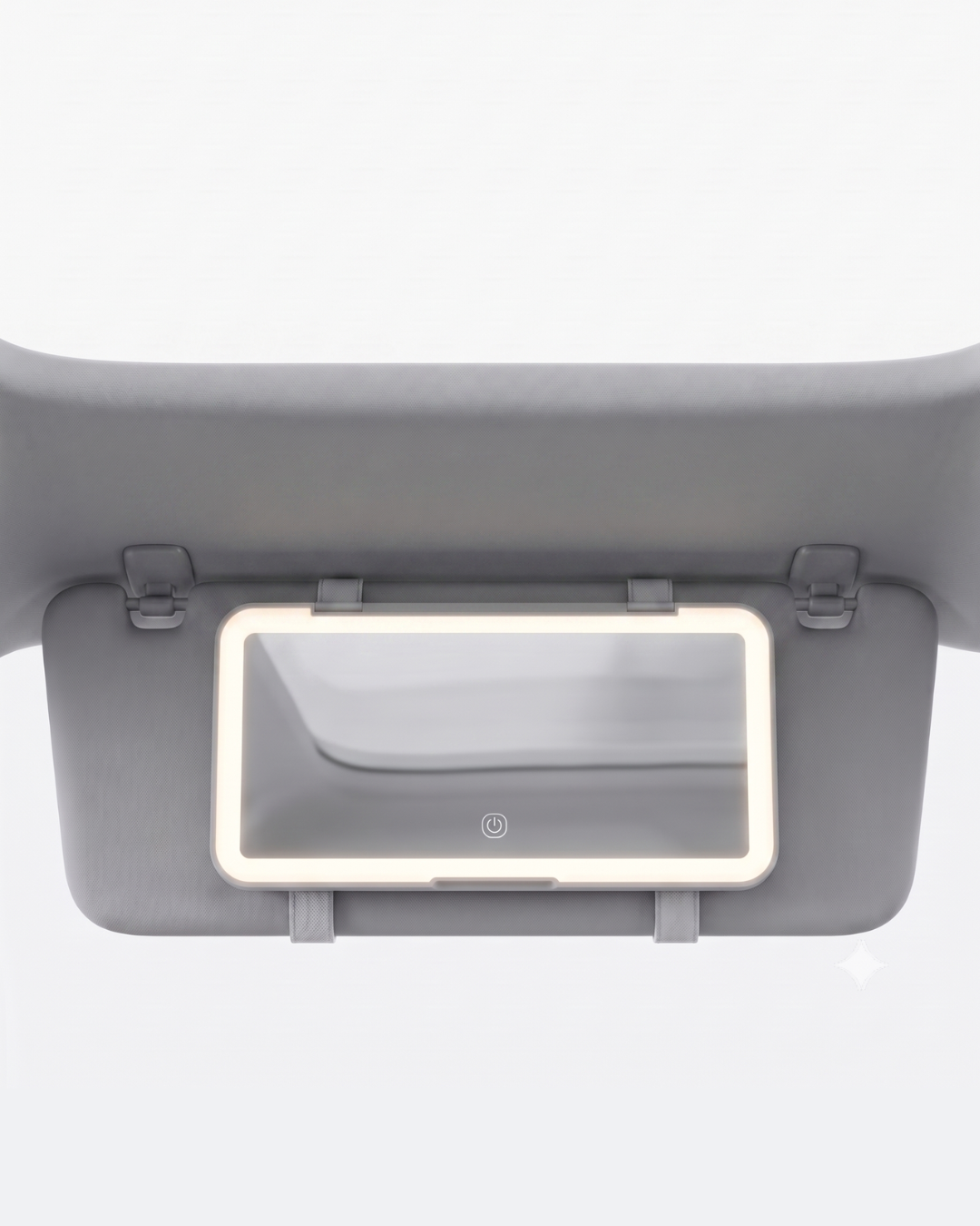 Car Mirror with Touch LED Light