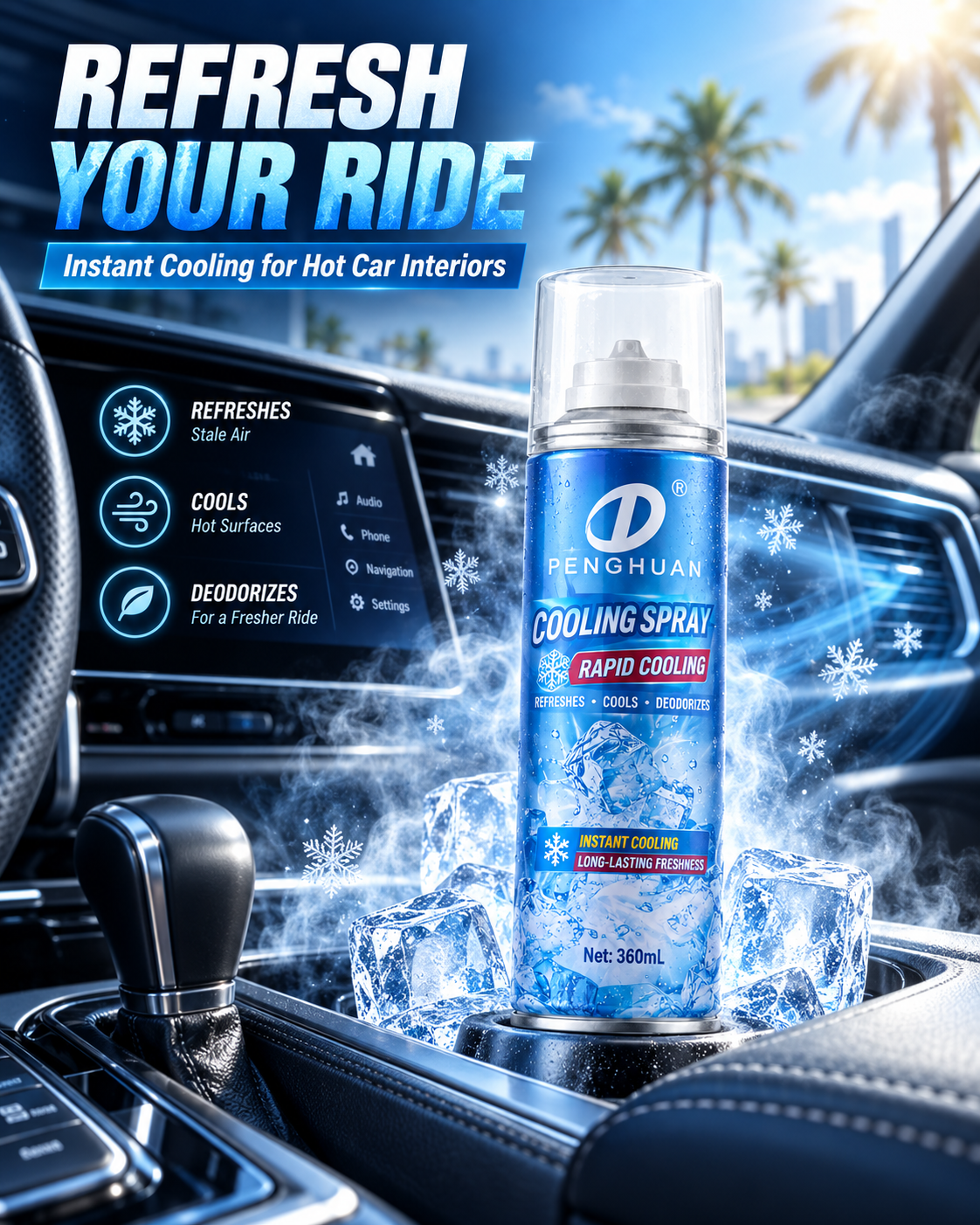 Car Cooling Spray 360ml