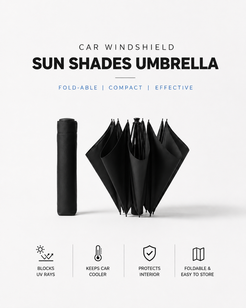 Car Windshield Sun Shades Umbrella Fold-able