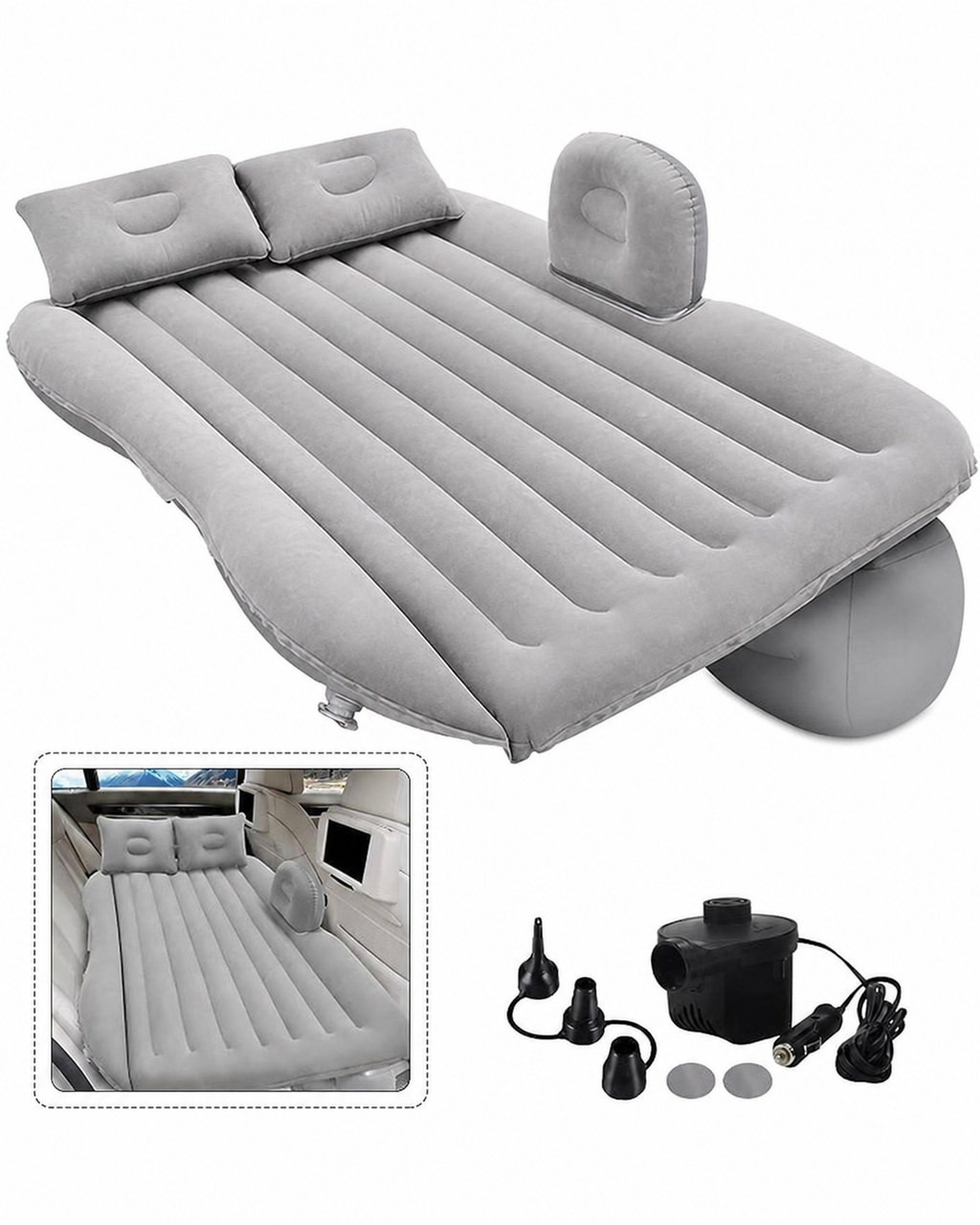 Inflatable Car Travel Bed Mattress – Universal