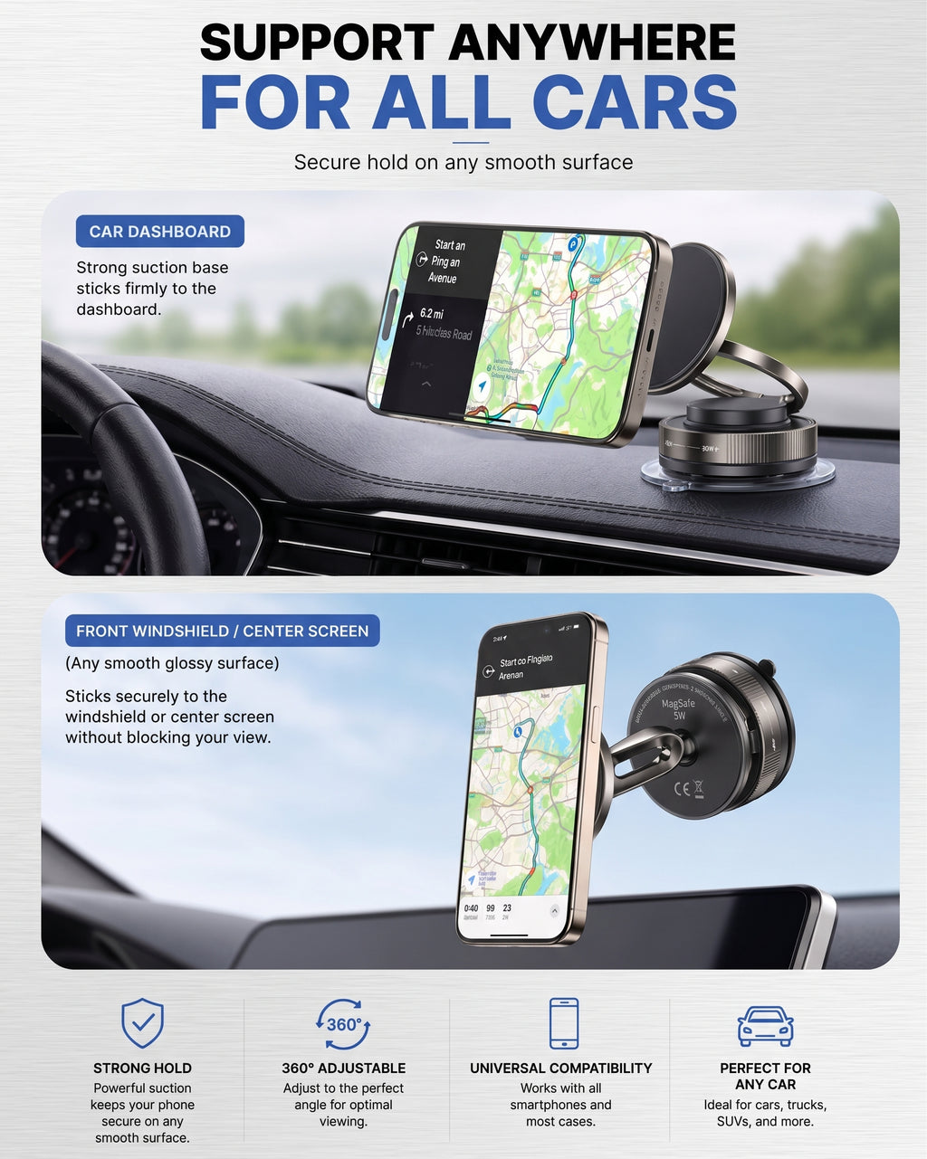 Magnetic Car Phone Holder