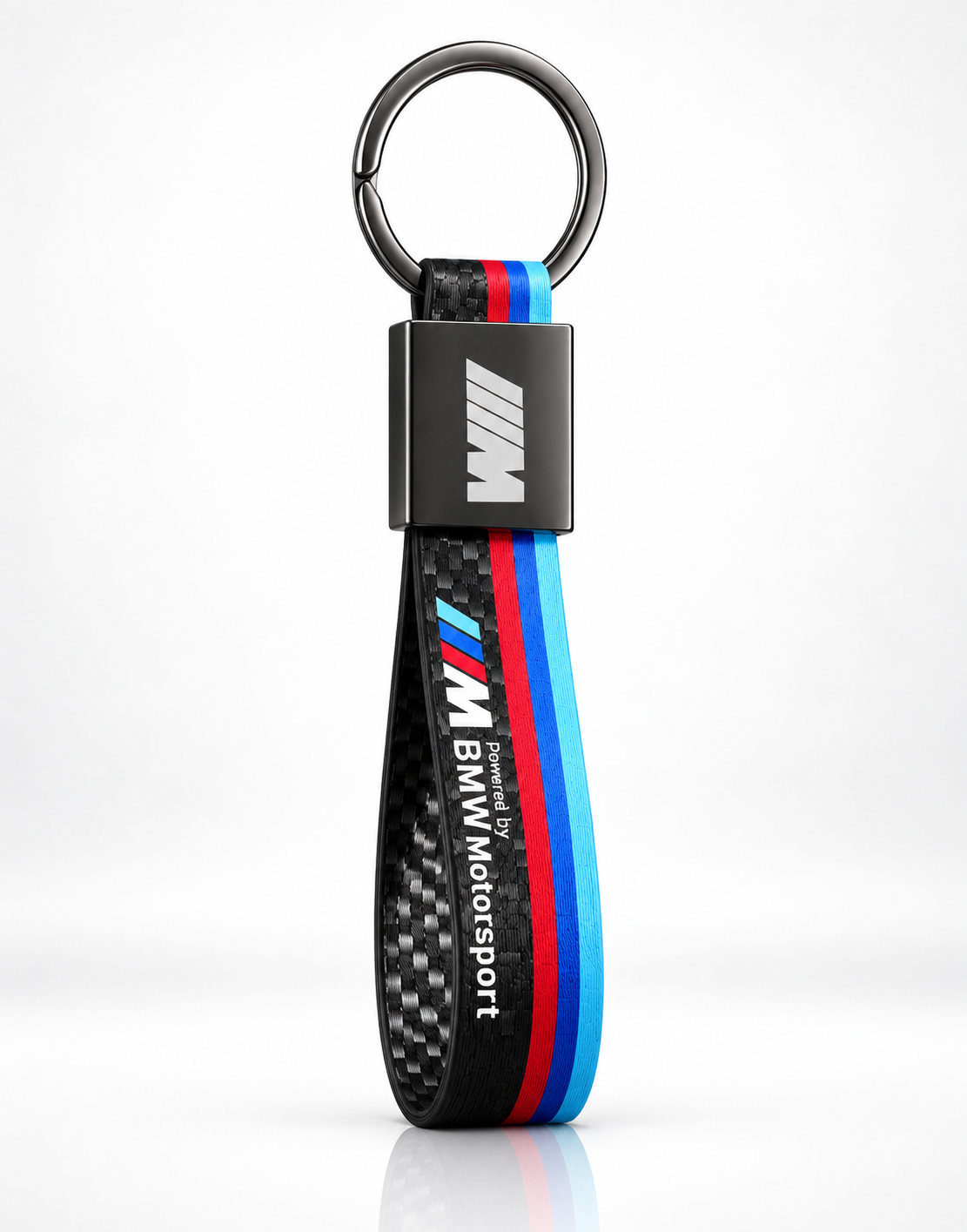 M-Stripe Keychain