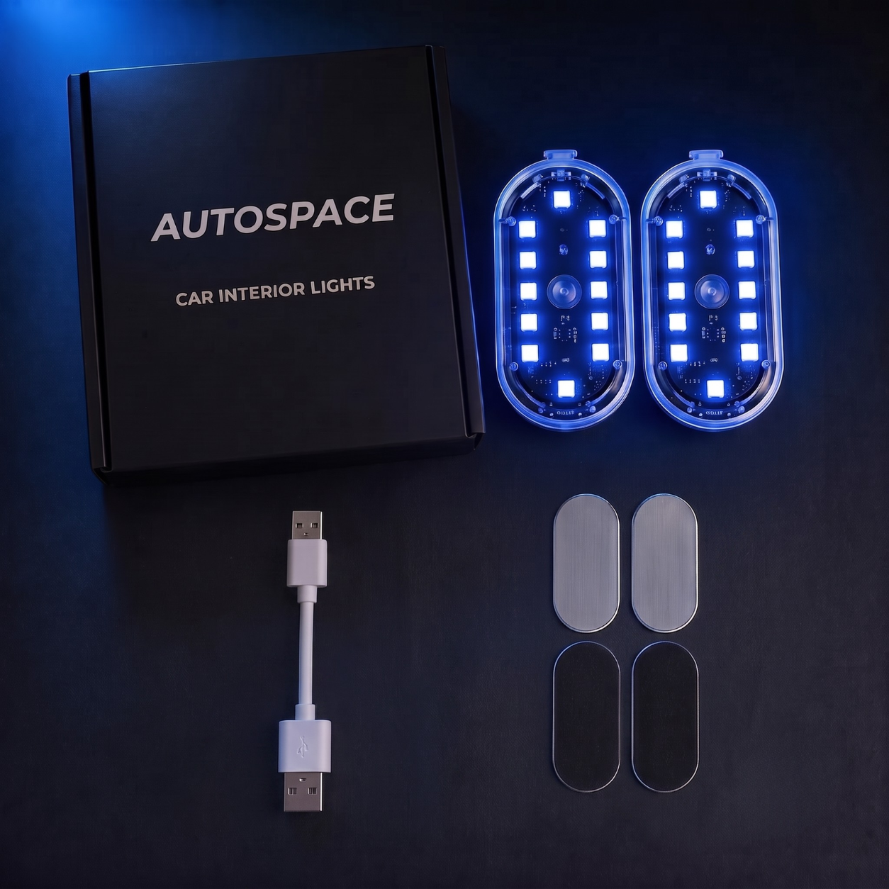 WIRELESS CAR INTERIOR LIGHTS