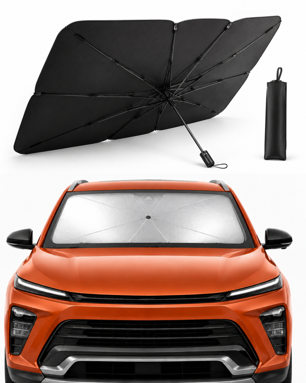Car Windshield Sun Shades Umbrella Fold-able