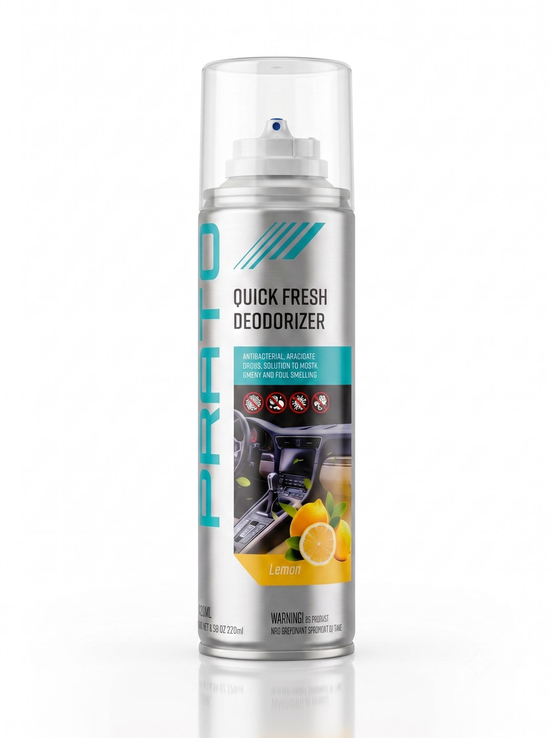PRATO Car AC Quick Fresh Deodorizer (220ml)