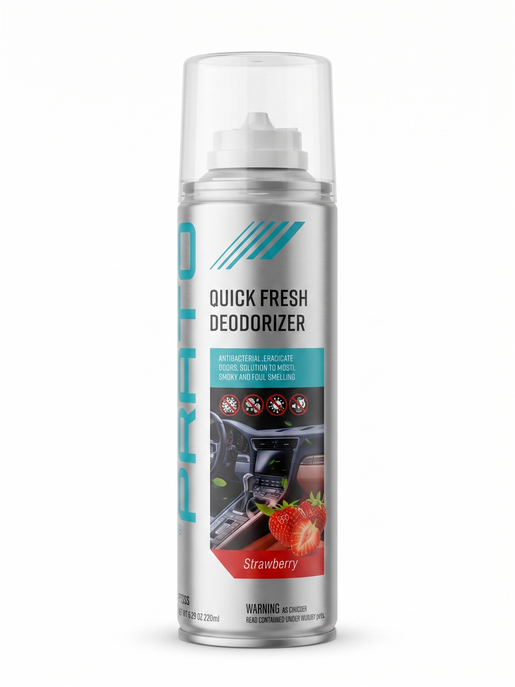 PRATO Quick Fresh Car AC Deodorizer (220ml)